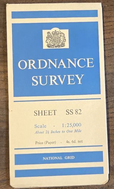 [East Anstey]. 1:25000 First Series Map Sheet SS 82