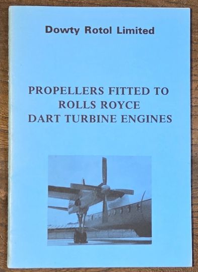 Propellers Fitted to Rolls Royce Dart Turbine Engines