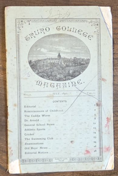 Truro College Magazine, Vol.1, No.1, July, 1891