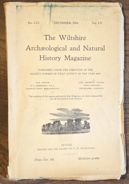 The Wiltshire Archaeological and Natural History Magazine, vol.LV, no.CCI, Decembeer, 1954 [201]