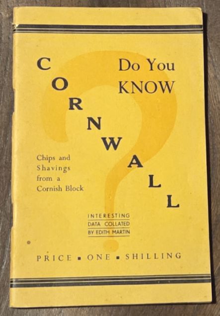 Image for Do you Know Cornwall Chips and Shavings from a Cornish Block Do you Know Cornwall Chips and Shavings from a Cornish Block