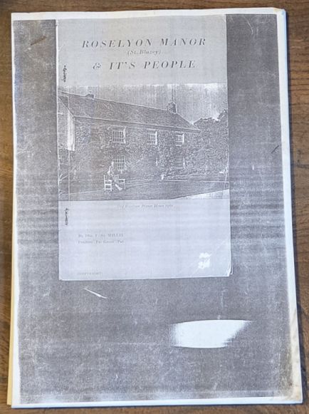 Roselyon Manor (St Blazey) & its people