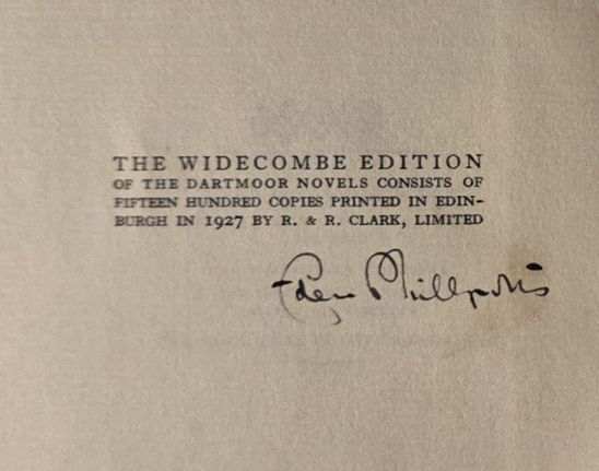 Widecombe Fair (The Widecombe Edition of Eden Phillpotts's Dartmoor Novels in Twenty Volumes, Volume 1)
